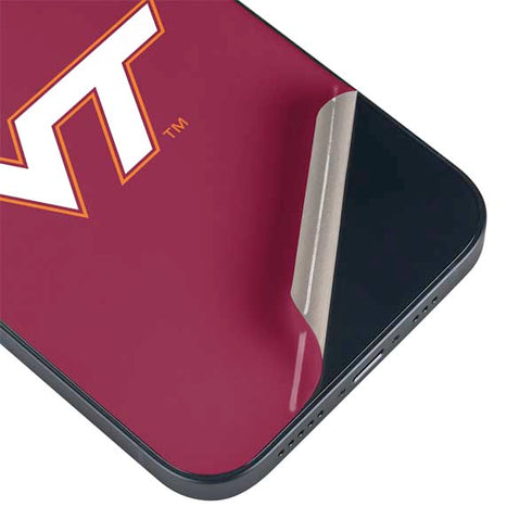 Virginia Tech University Maroon iPhone Skins